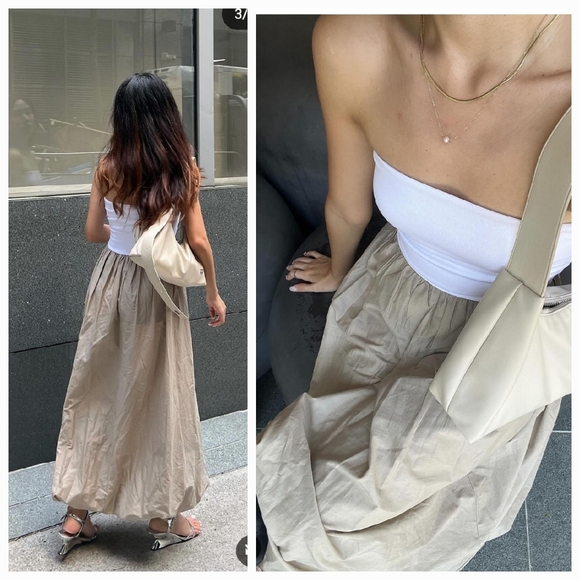 Zara Voluminous Midi Balloon Dress Size S and L - Picture 14 of 15